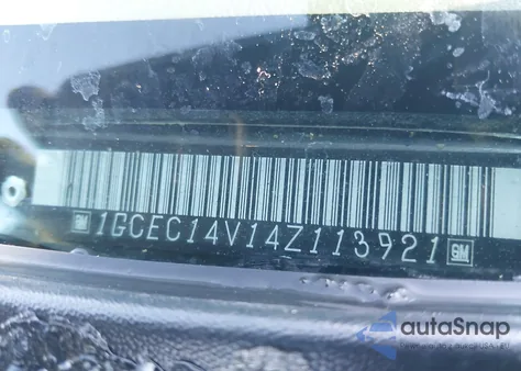 2004 Chevrolet Silverado 1500 from USA, damaged, VIN 1GCEC14V14Z113921